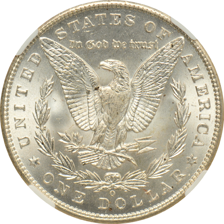 1898-O NGC MS-66+ CAC