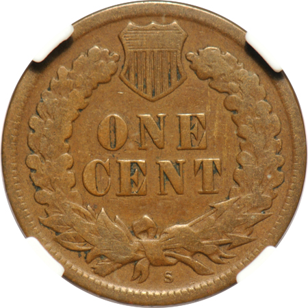 1909-S Indian cent VG-10 BN, and a 1931-S Lincoln Cent MS-63 BN, both NGC and CAC