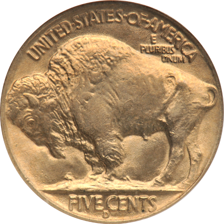 1911 Liberty nickel MS-65, and a 1938-D/D/D/S Buffalo nickel MS-64, both NGC