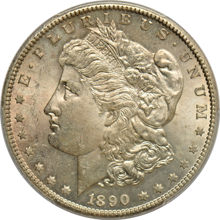 1883-CC MS-65 CAC, and an 1890-CC MS-63, both PCGS