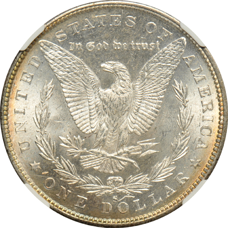 1880-S MS-65 Star CAC, and an 1887 MS-65 Star, both NGC