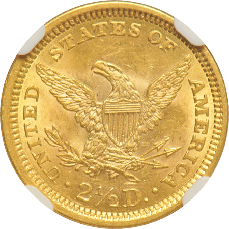 1861 Type 2 NGC MS-62