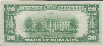 1929 $20 Type 2 - Alexander City, AL Charter #7417 - PMG AU-58 EPQ