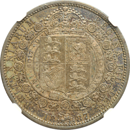 Great Britain - Ten Coin Type Set, certified by NGC