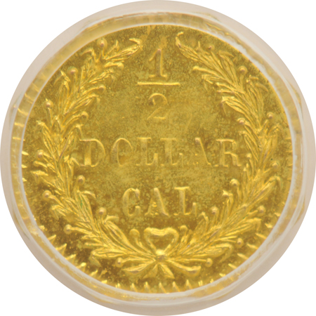 1876 50C BG- 949 MS-65, and an 1874 25C BG-876 UNC details/residue, both PCGS