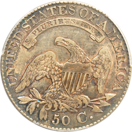1828 Square Base 2, Large 8's PCGS XF-45