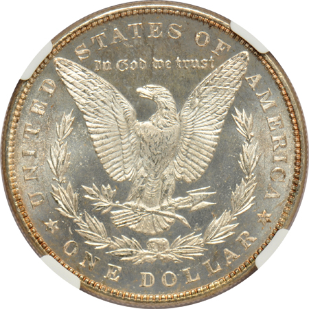 1884-O PCGS MS-65PL, and an 1885 NGC MS-64+ PL