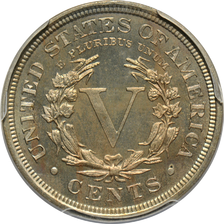 1908 Liberty nickel PR64, and a 1942 Lincoln cent PR64RD CAM, both PCGS