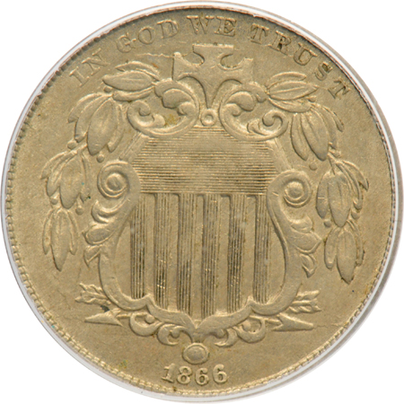 1866 Rays PCGS AU-50, 1883 NGC MS-62, and an 1883 PCGS MS-63