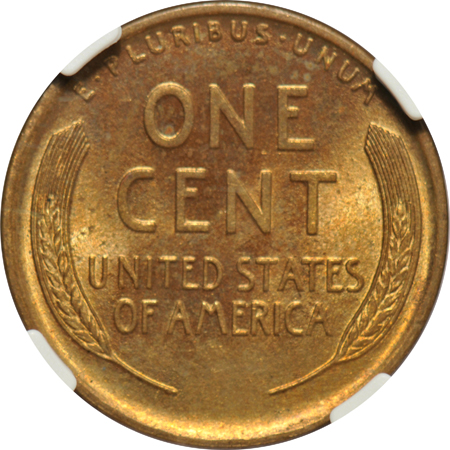 1909-S Lincoln MS-64 RB, 1917 MS-63 BN, and a 1924-D AU-58 BN, all NGC