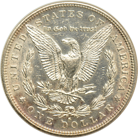 Seven ANACS certified Morgan dollar VAMs