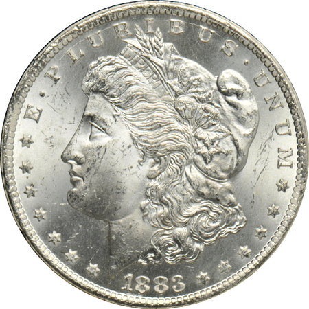 Two 1883-CC GSA NGC MS-64+, and an 1883-CC GSA NGC MS-64