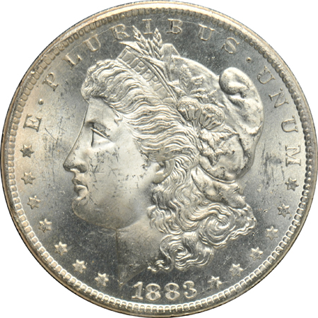 Two 1883-CC GSA NGC MS-64+, and an 1883-CC GSA NGC MS-64