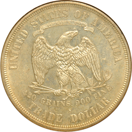 1876-S Trade ANACS MS-62