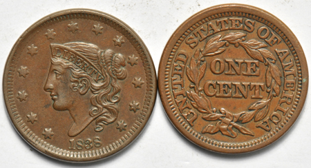 1838 and 1847, both AU