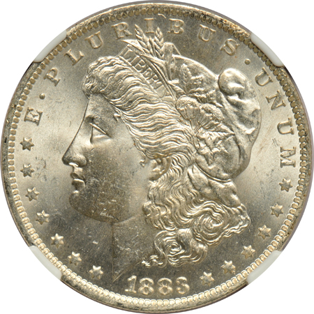 1883-O MS-64+, 1900-O MS-66, and a 1902-O MS-64+, all NGC