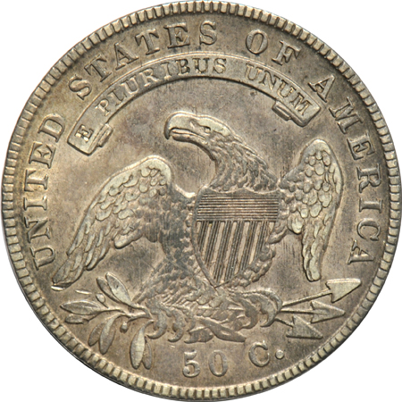 1808, 1824, and an 1836, all EF