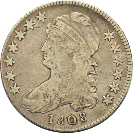 Seven Bust half-dollars