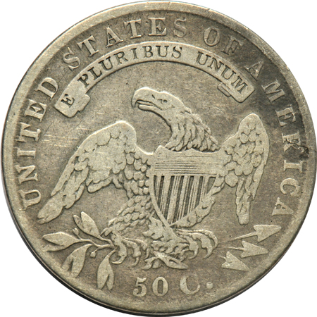 Eleven Bust half-dollars