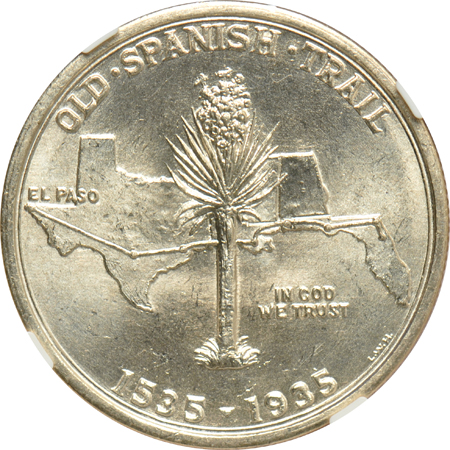 1935 Spanish Trail NGC MS-64
