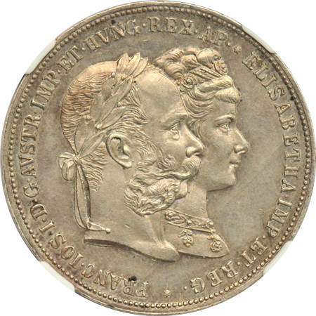 Multiple - Seven World silver coins certified by NGC