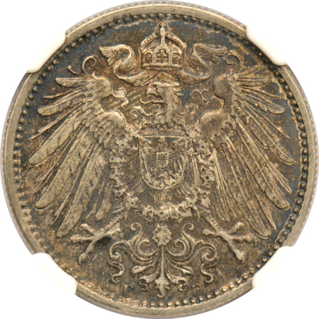 Multiple - Seven World silver coins certified by NGC