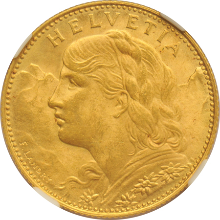 Multiple - Four World gold coins certified by NGC