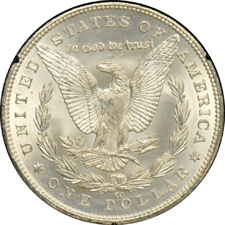 1883-CC GSA MS-65, and an 1883-CC GSA MS-65+, both NGC