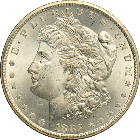 1883-CC GSA MS-65, and an 1883-CC GSA MS-65+, both NGC