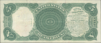1907 $5 Woodchopper Fr# 91 - PCGS VF-35/PPQ