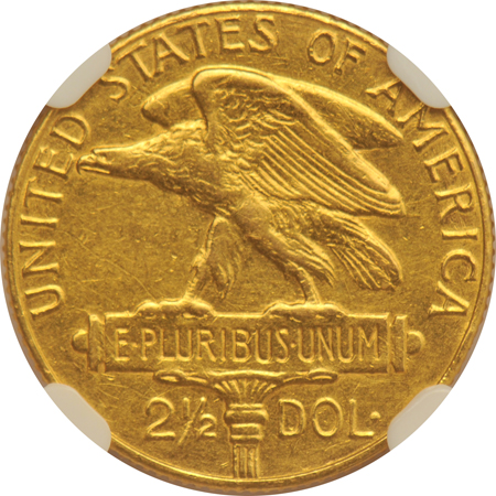 1915-S $2.50 Panama-Pacific NGC AU details/removed from jewelry
