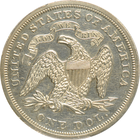 1871 PCGS Proof AU details/cleaning