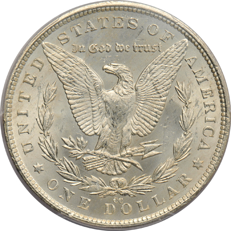 Two 1882-CC MS-63, and an 1883-CC MS-64, all PCGS