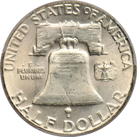 Three 1948-D, and a 1951, all PCGS MS-63FBL