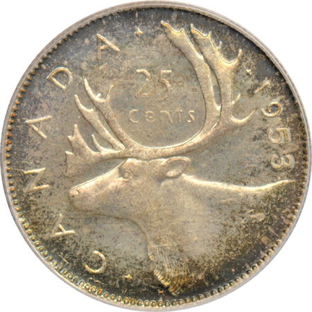 Canada - Four Canadian coins certified by PCGS