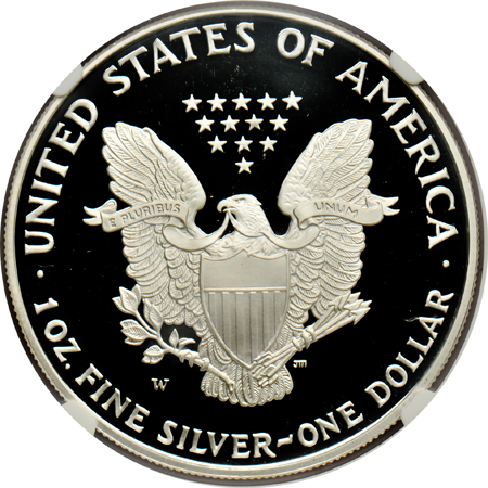 1995-W 10th Anniversary Five Coin Gold and Silver American Eagle Set, NGC