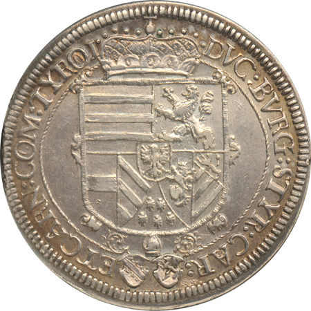 Austria - 1620 Austria Taler, HALL DAV-3328 - NGC AU-55