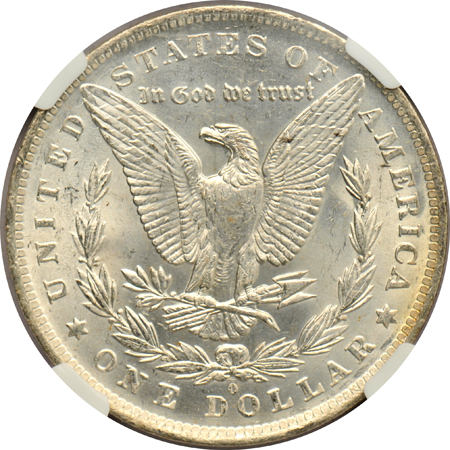 1883-O Morgan silver dollar NGC MS-63 Star, and a 1952-S Franklin half-dollar PCGS MS-65+