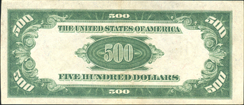 1934 $500 St. Louis Fr# 2201H - XF