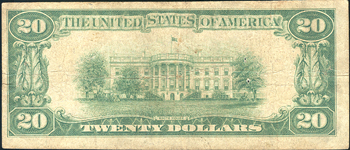 1929 $20 Type 1 - Lawrenceville, IL Charter #5385 - VG