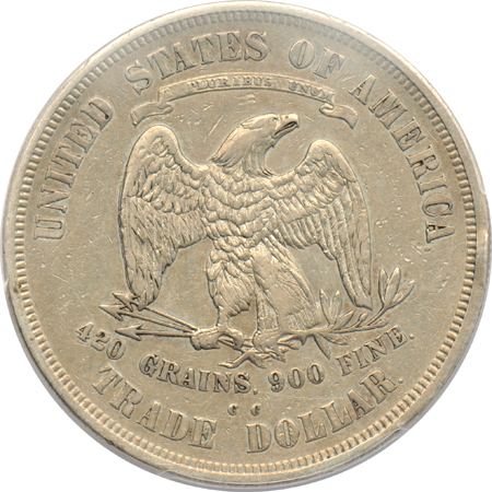 1874-CC Trade PCGS XF-40