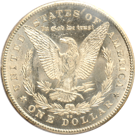 1878-CC MS-63, and an 1884-CC MS-61, both PCGS