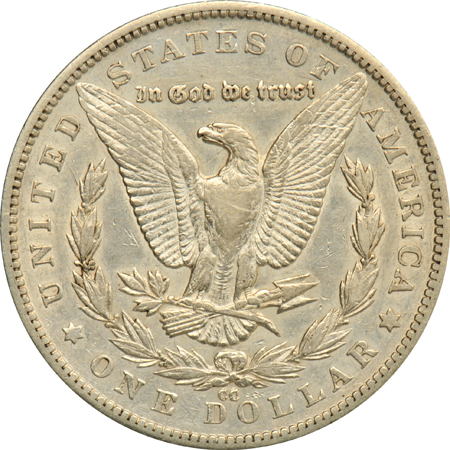 1879-CC Capped Die, and an 1892-S, both VF
