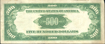 1928 $500 St. Louis Fr# 2200H - VF/retrimmed