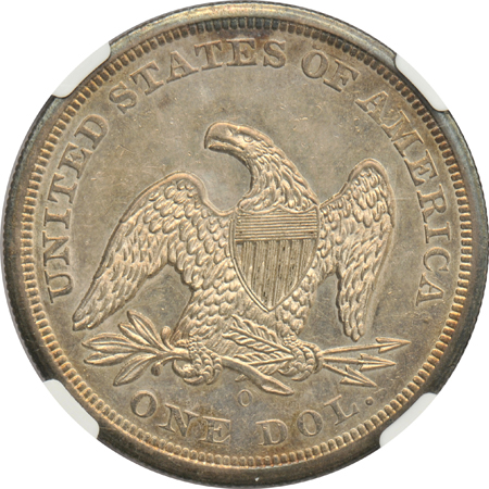 1860-O NGC MS-61