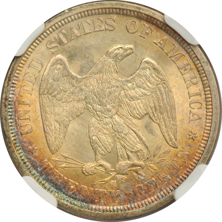 1875-S NGC MS-64+
