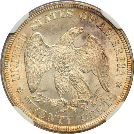 1876 NGC MS-65