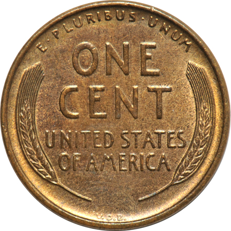 1909-S VDB Lincoln MS-63 RB