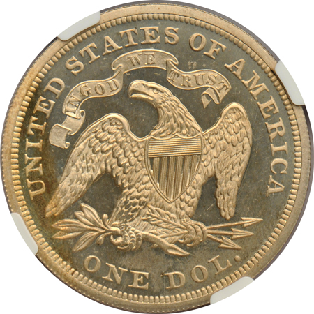 1870 NGC PR-64 CAMEO