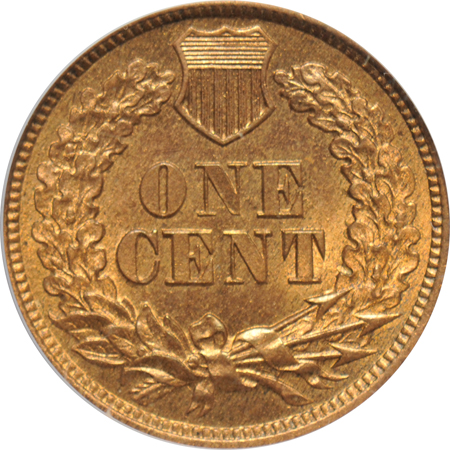 1864 Bronze PCGS MS-65RD
